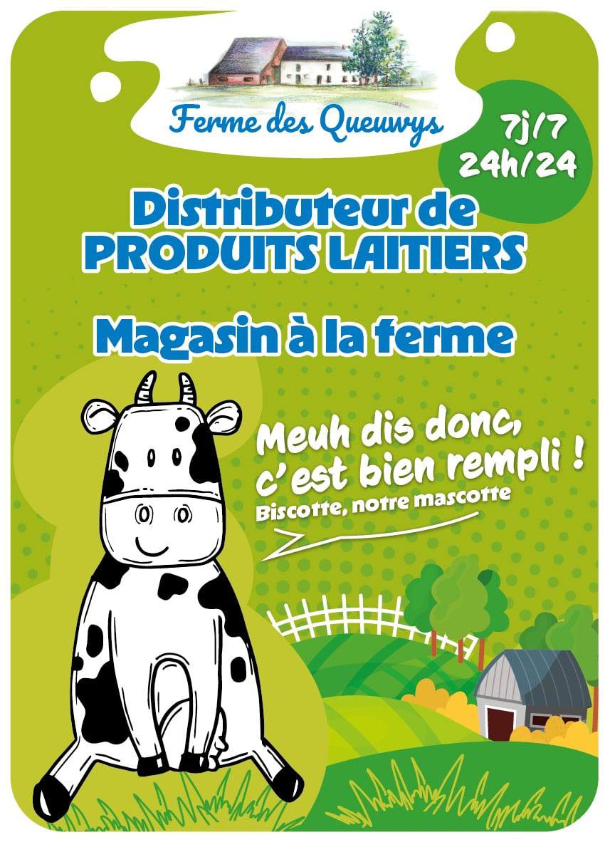 Biscotte, mascotte officielle du distributeur