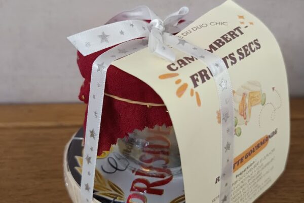 Le duo chic camembert et fruits secs